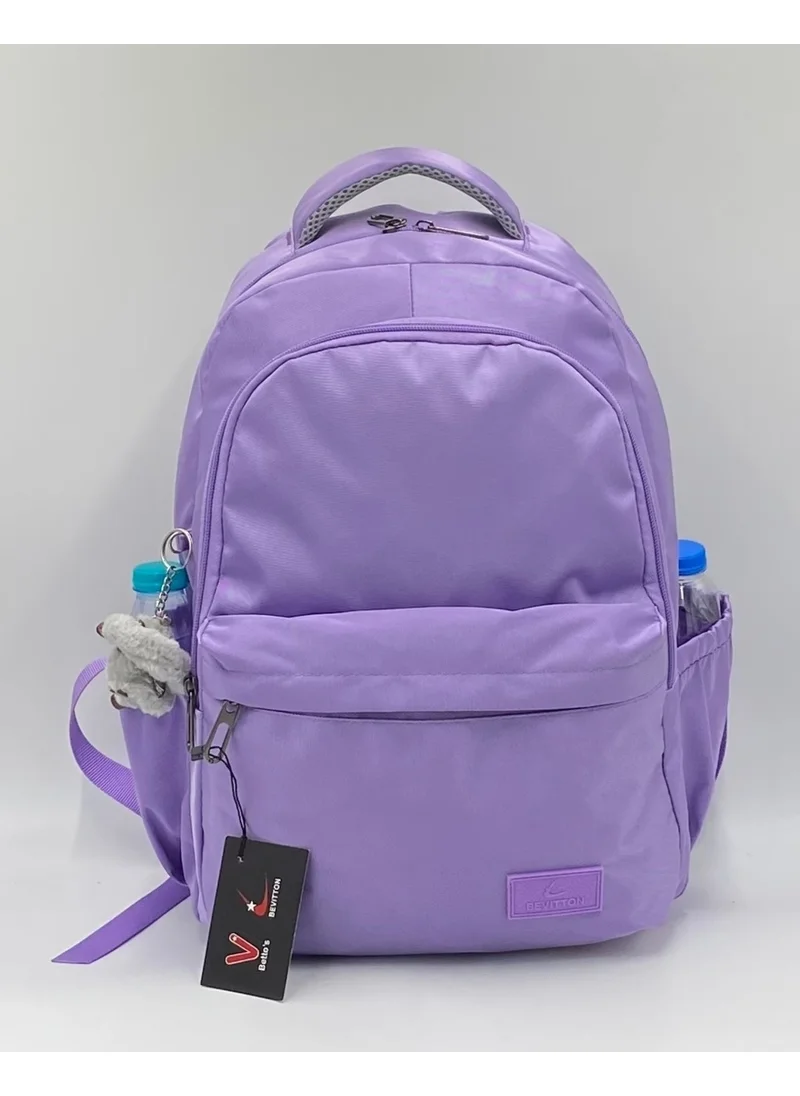 بيفيتون Waterproof Special Bts Fabric Unixes Beige Daily School Backpack 34102