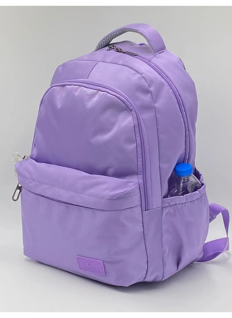 بيفيتون Waterproof Special Bts Fabric Unixes Beige Daily School Backpack 34102
