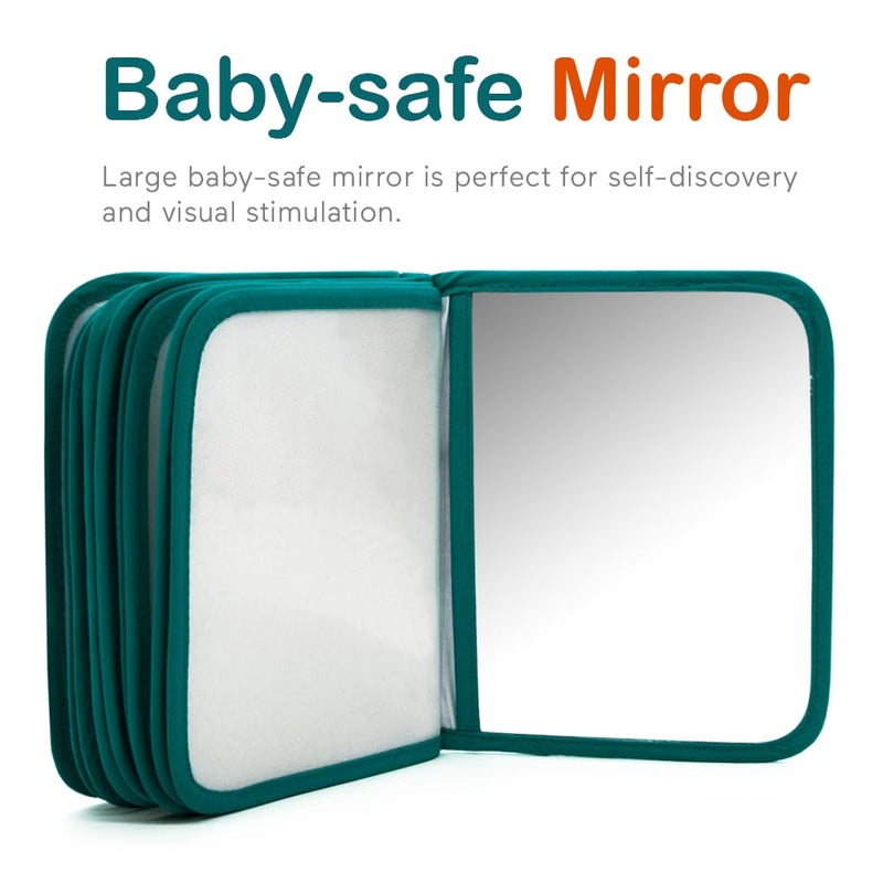 Urban Kiddyâ„¢ Baby's My First Family Album | Soft Photo Cloth Book Gift Set for Newborn Toddler & Kids (Woodland) - Image 5