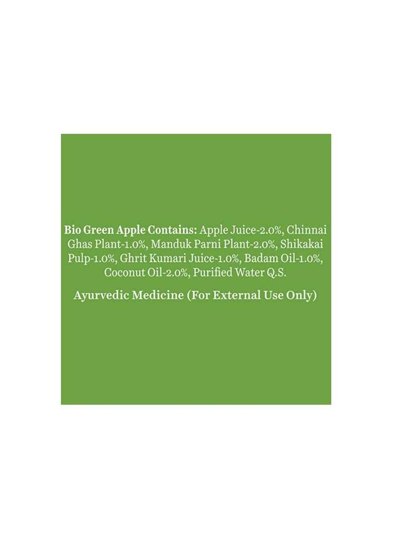 Biotique Biotique  Green Apple Fresh Daily Purifying Shampoo And Conditioner For Oily Scalp And Hair, 340Ml, Multi  - Image 4