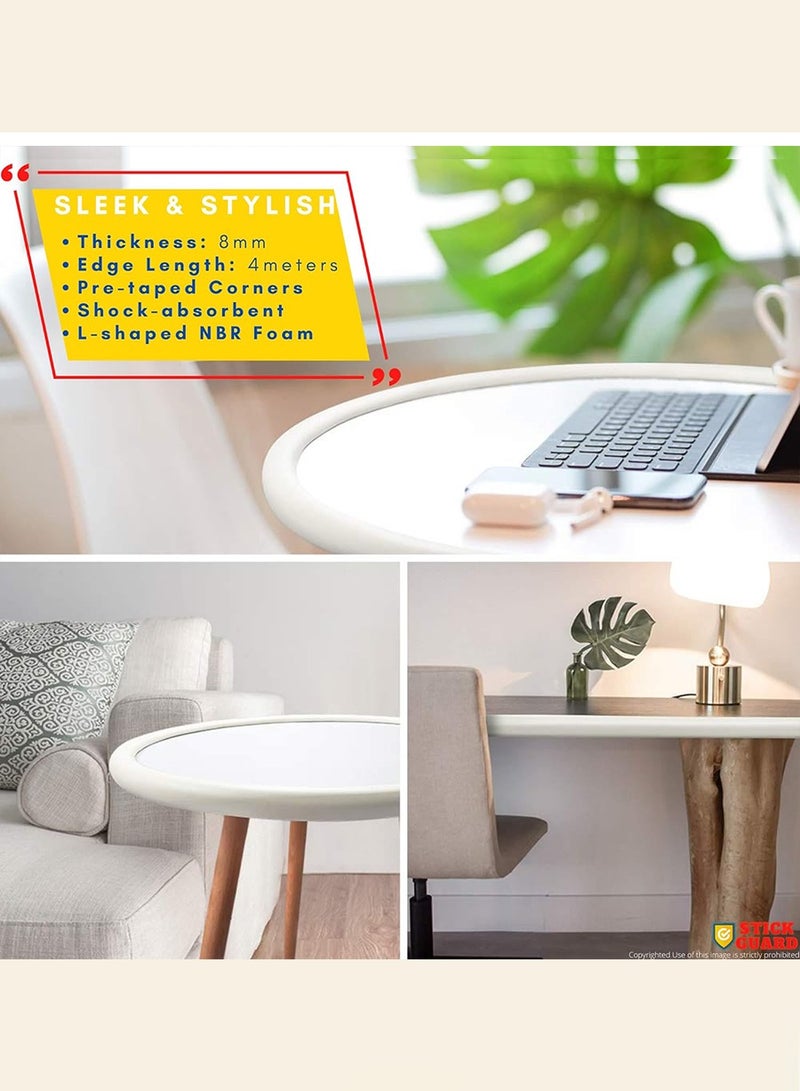 2M*2pcs Child Safety Bumper Strip, Baby Table Corner Bumper Strip, Total 4M - Image 4