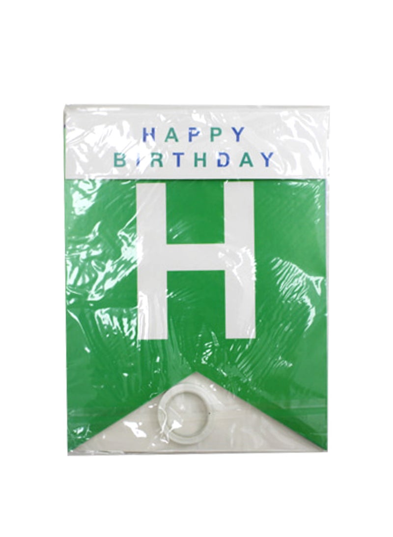 PARTY FUN Happy Birthday Paper Banner  - Image 2