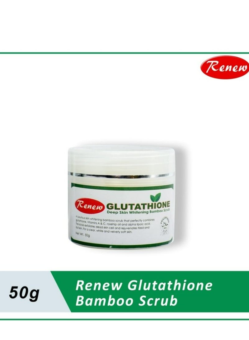 Renew Placenta Glutathione Bamboo Scrub 50 g - Image 1