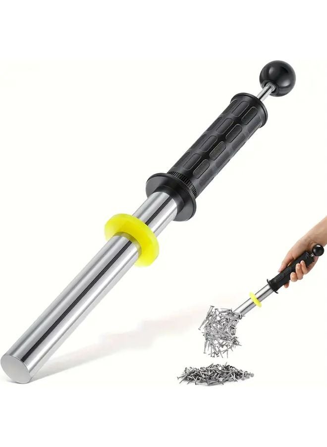 Red Ball Head Magnetic Pickup Tool Strong Pull Out Iron Rod Metalworking - Image 2