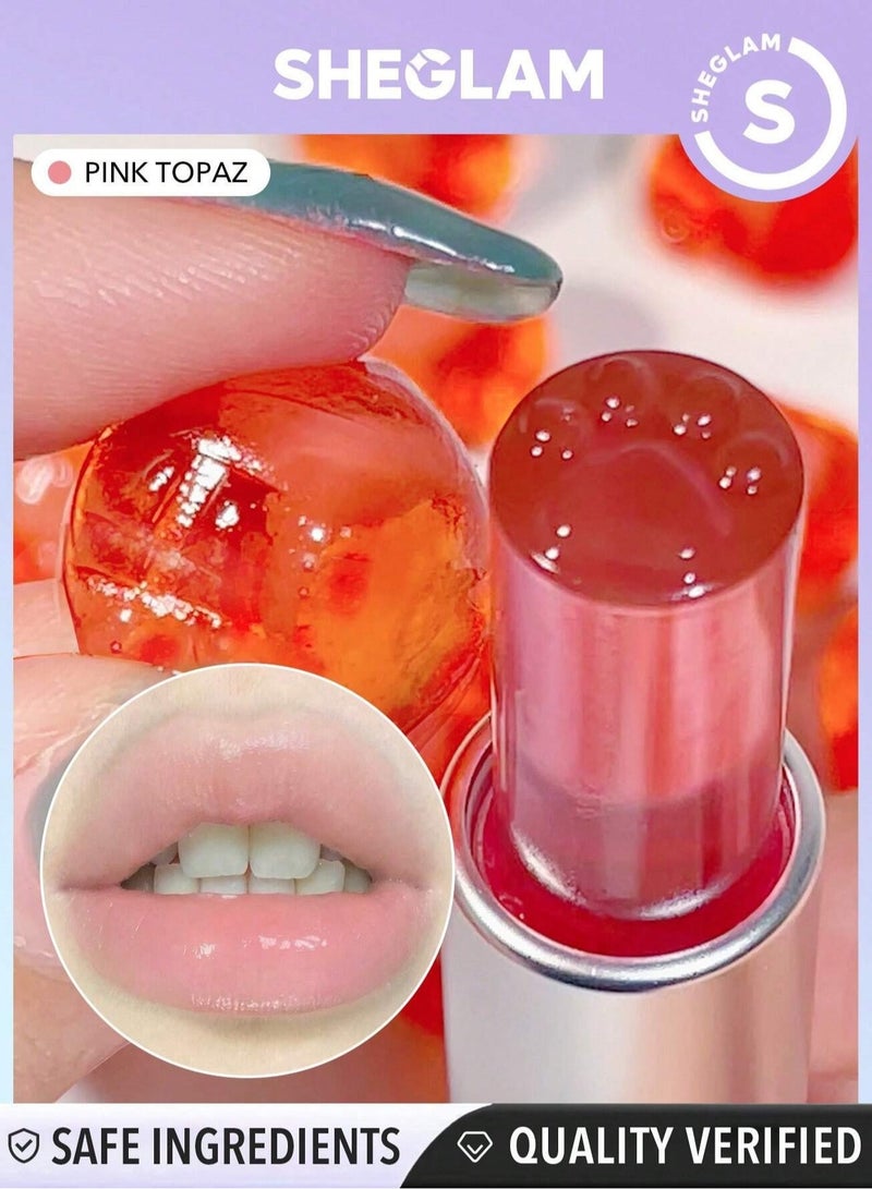 SHEGLAM Mello Jello Nourishing Lip Balm - Pink - Image 1