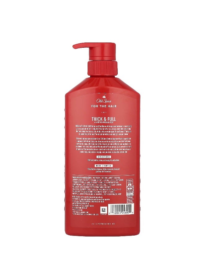 Old Spice Old Spice, 2 in 1 Shampoo & Conditioner, Thick & Full, Deep Sea Minerals, 21.9 fl oz (650 ml)  - Image 2