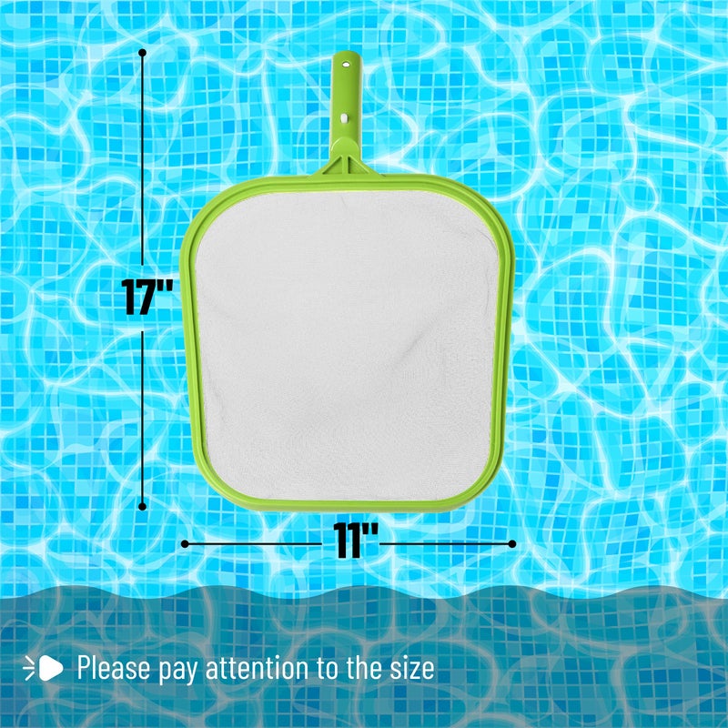 UNCO- Pool Skimmer Net, Pool Net, Pool Nets for Cleaning, Pool Skimmer, Pool Cleaning Net, Pool Leaf Skimmer Net, Pool Leaf Net, Pool Leaf Rake, Hot Tub Skimmer Net, Spa Skimmer, Pool Rake Net - Image 2