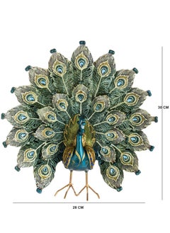 Dania A Peacock Bird Decorative Figure With An Elegant And Beautiful Design 