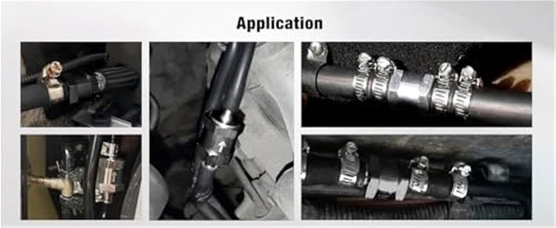 QASULER 4PCS Fuel Check Valve One Way Inline - Image 5