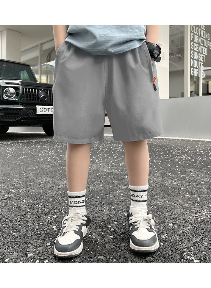 KUYING New Casual Ice Silk Quick Drying Children's Shorts