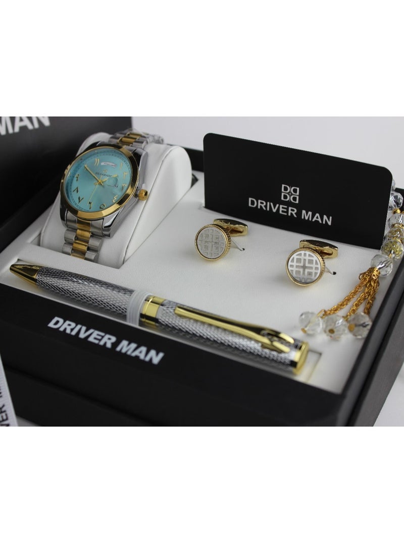 MAN A luxurious four-piece men's watch set
