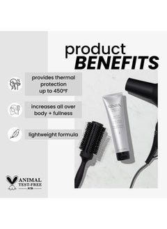 Kenra Professional Kenra Perfect Blowout 5 | Light Hold Styling Crème | Provides Thermal Protection | Increases All Over Body & Fullness | Lightweight Formula | All Hair Types | 5 fl. Oz  - Image 2