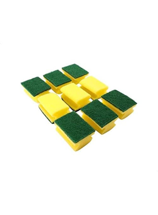 Arix Grip Heavy-Duty Scouring Sponge 9-pcs – Easy-Grip Cleaning Sponges for Pots, Grills & Tough Kitchen Cleaning Tasks - Image 2