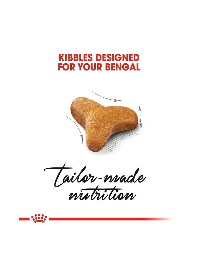 رويال كانين طعام جاف للقطط من رويال كانين للقطط البنغالية البالغة، 2 كجم - Image 3