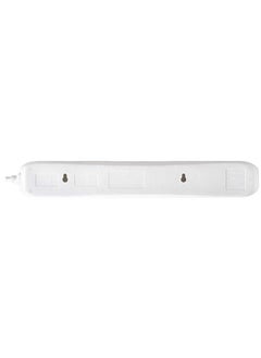 MASTERPLUG Masterplug Six Socket Power Surge Protected Extension Lead, 2 Meters, White, 2 Years Warranty, 75 years old British Brand  - Image 5