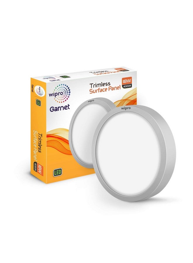 WIPRO لوحة LED دائرية سطحية 18 واط من ويبرو 4000 كيلفن - Image 1
