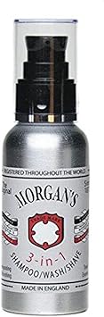Morgans 3in1 Shampoo Wash Shave 100ml