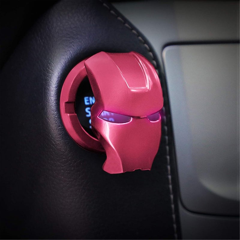 LCDXBYTFT Car Engine Start Stop Button Cover Push Start Button Cover Car Engine Decoration Cover - Image 4