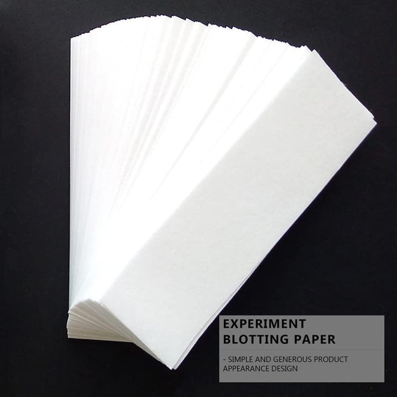 klarako 400 Sheets Absorbent Paper Filter Paper Scientific Paper Strips Papers for Absorbent Scientific Chromatography Paper Laboratory Lab Utensils Device Essays White Clean Instrument - Image 3