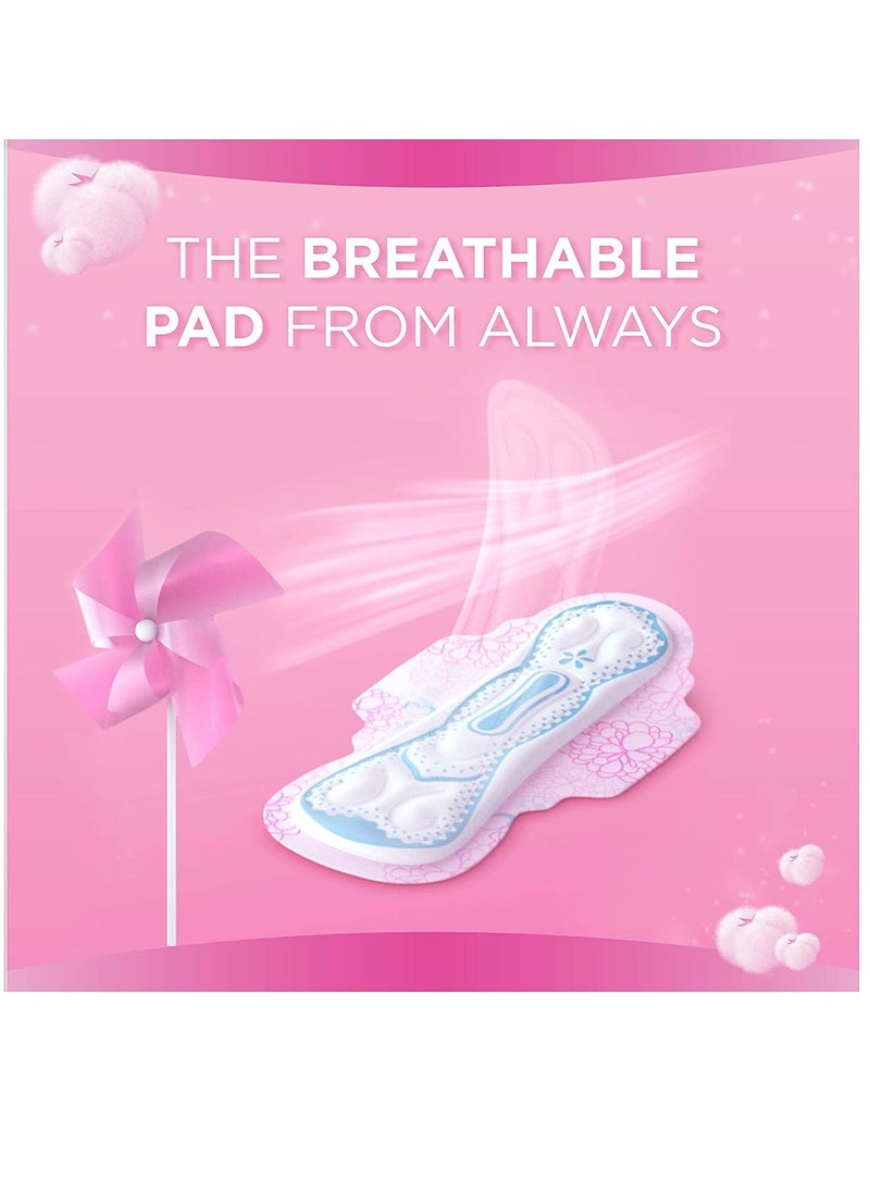 Always - Breathable Soft Maxi Thick, Large Sanitary Pads With Wings, 50 Count - Image 1
