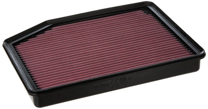 K+N K&N High-Flow Original Lifetime Engine Air Filter: Increase Power: Premium, Washable: Compatible with 2011-2019 Merecedes Benz: (See Product Description for Select Models), 33-2474 - Image 4