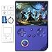 GiipGoop RG40XX V Handheld Game Consoles RG40XXV Retro Game Console Builtin 64G TF Card RG 40XXV Portable Gaming Console Linux 64bit System Supports WiFi Bluetooth HDMI and TV Output Black Blue - Image 2