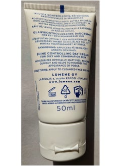 Lumene Klassikko [Classics] Shine Controlling Day Cream For Oily And Combination Skin 50 Ml / 1.7 Fl.Oz.  - Image 3
