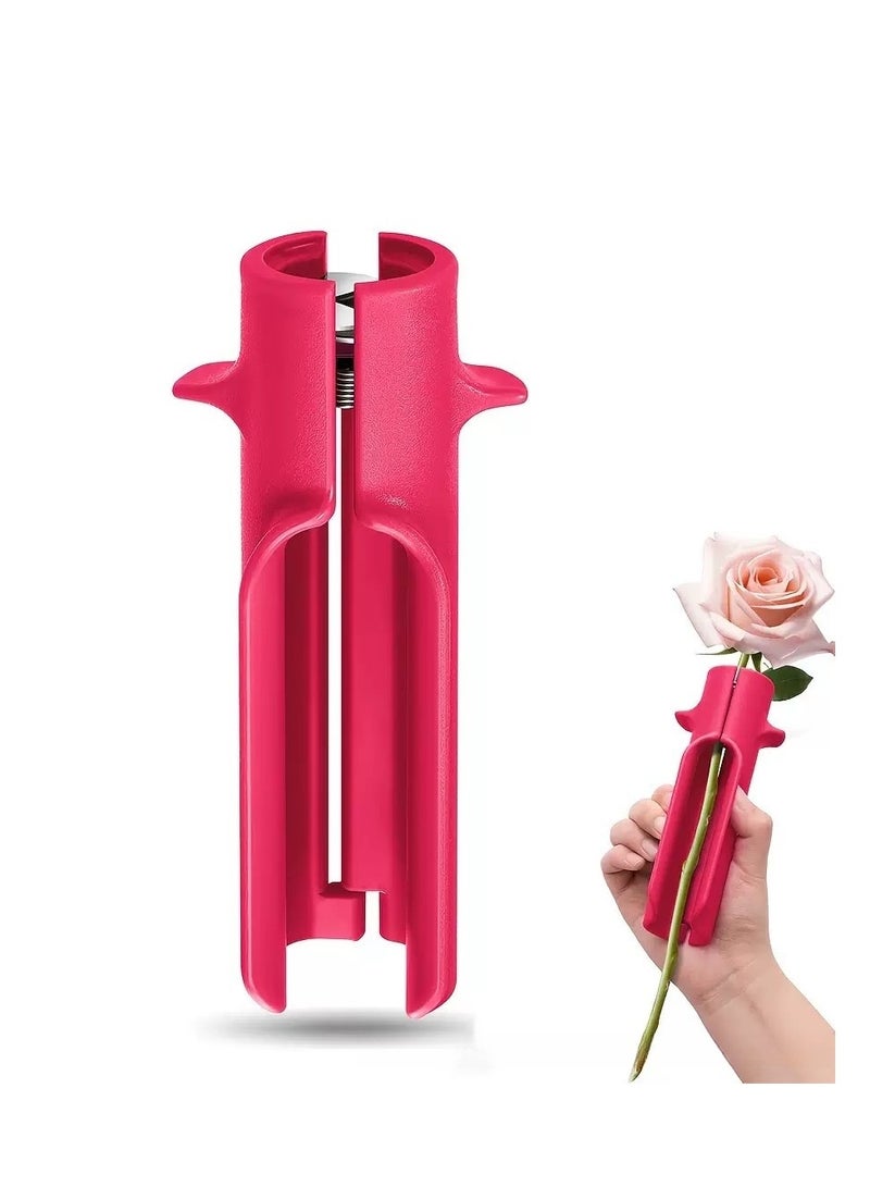 Rose Thorn Stripping Tools, Leaf Removal Professional Tree Pruner Hand Tools, Rose Burr Removal Pliers for DIY Bouquet, Garden Florist Tools - Image 1