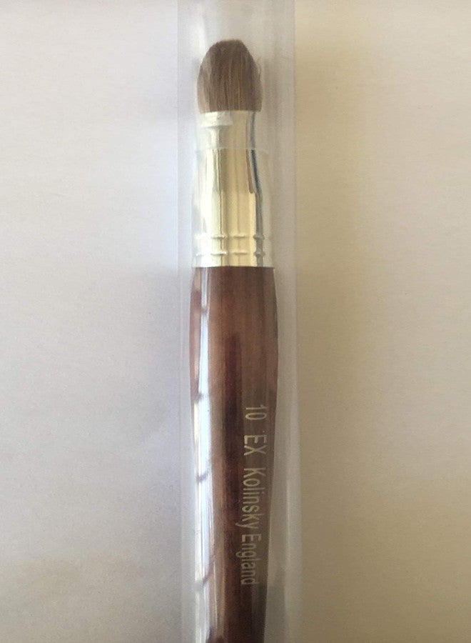 EX Brush Old Style - Short Handle - EX CRIMPED 100% Kolinsky Arcylic Nail Brush (Crimped 10) - Image 4