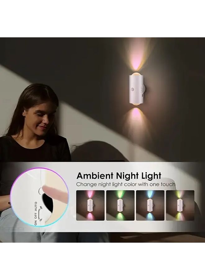 Smart Magnetic LED Wall Light With Motion Sensor White USB Powered - Image 3