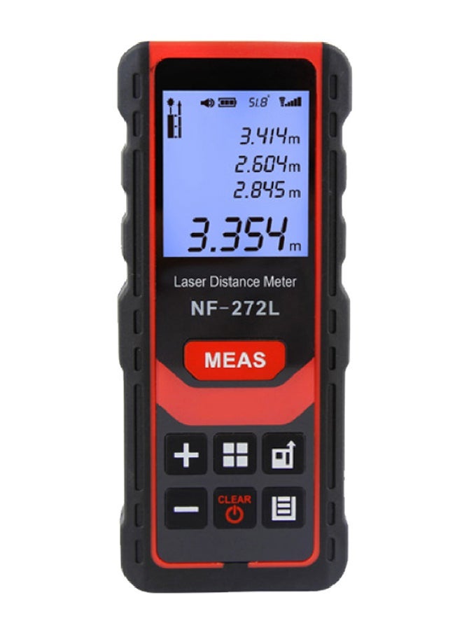 Digital Laser Distance Meter Red/Black - Image 1