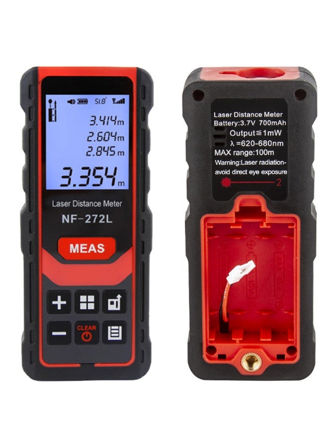 Digital Laser Distance Meter Red/Black - Image 3