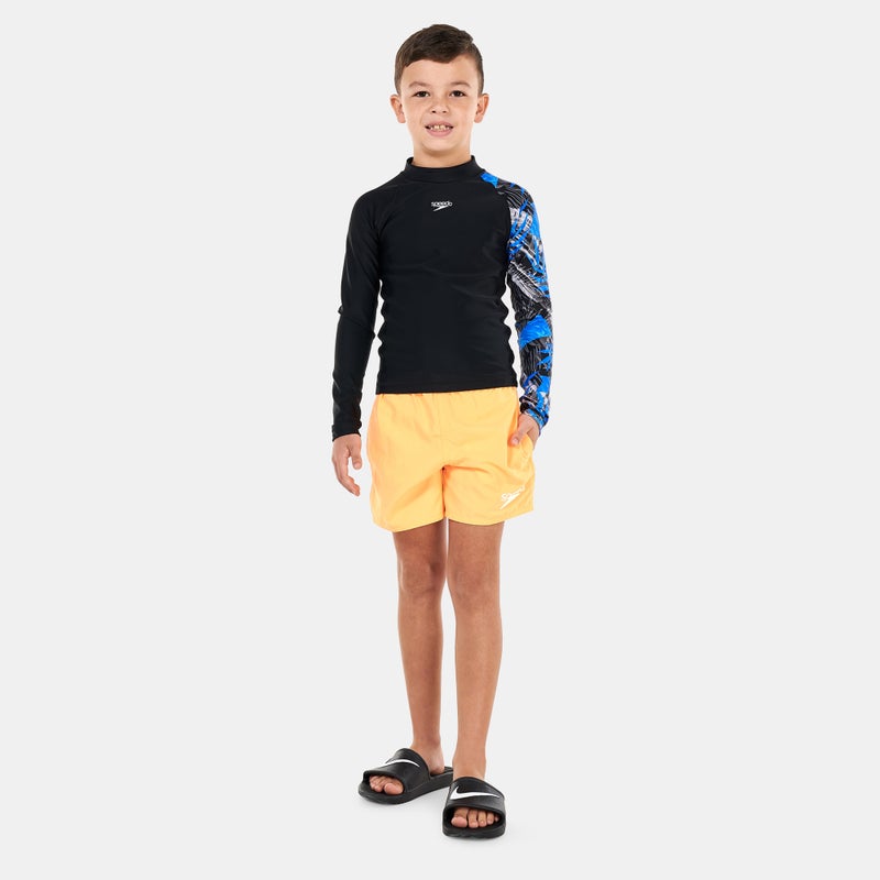 speedo Kids' Printed Long Sleeve Rashguard - Image 3