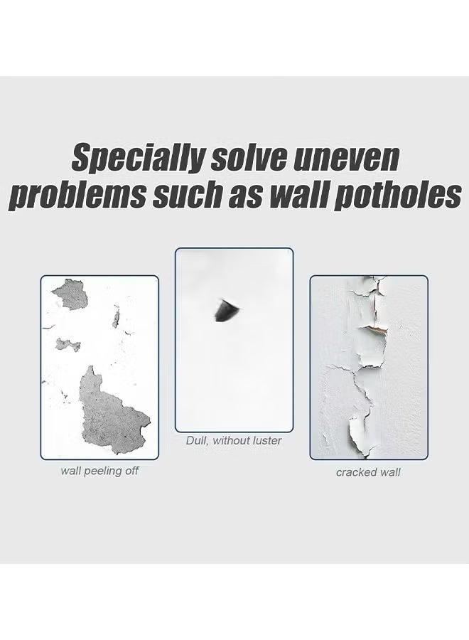 JUE-FISH Wall repair paste, drywall repair kit, wall patcher with scraper, wall hole filling wall repair subsidy kit, quick and easy wall hole filling solution - Image 5