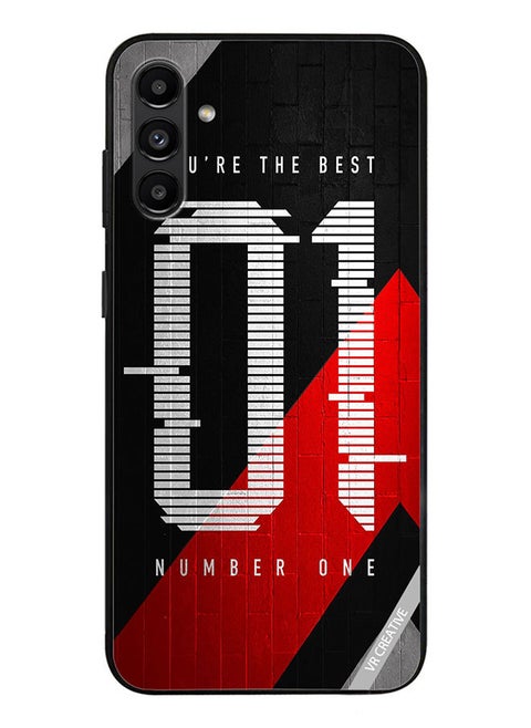 Protective Case Cover For Samsung Galaxy A13 5G Number One Design Multicolour