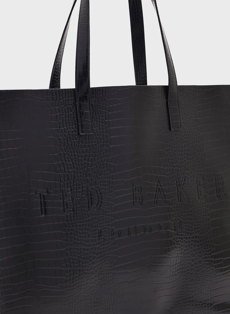 Ted Baker Allicon Mock Croc Icon Tote Bag