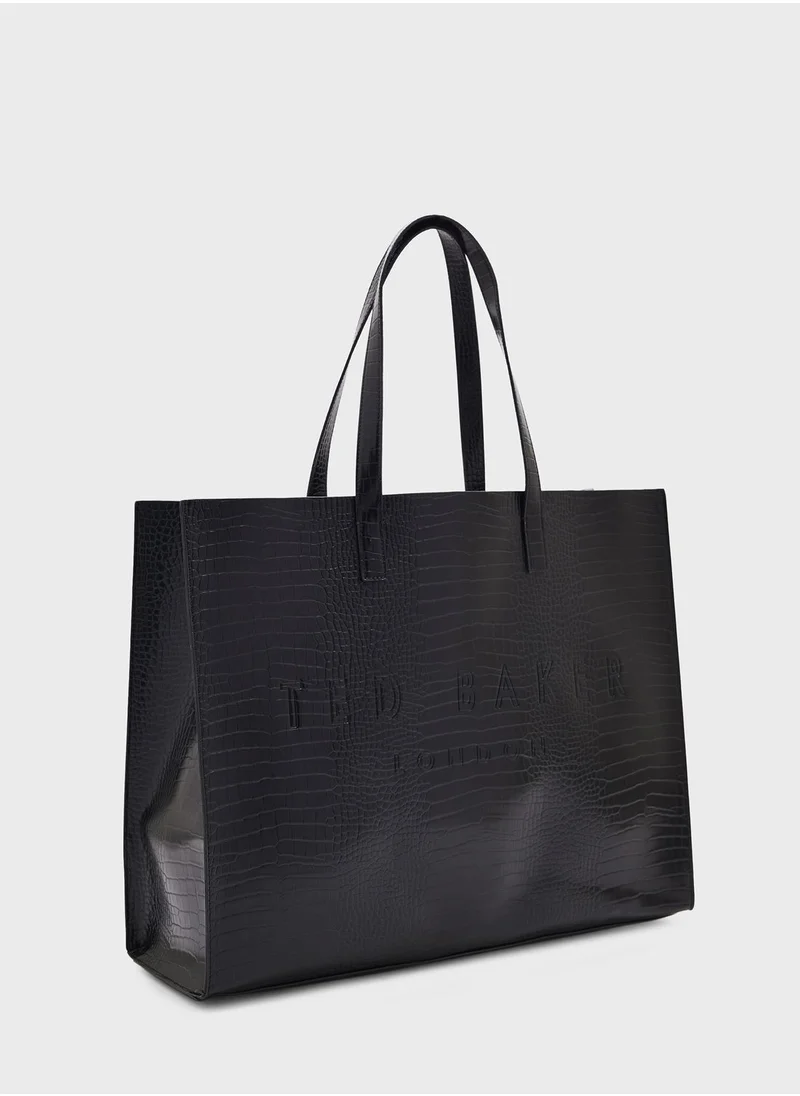 Ted Baker Allicon Mock Croc Icon Tote Bag