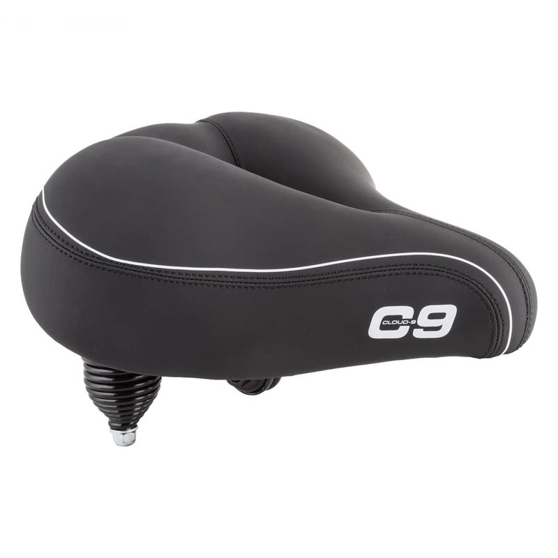 Cloud-9 Cruiser Select Saddle, 10.5" x 10.75", Black Soft Touch Vinyl - Image 3