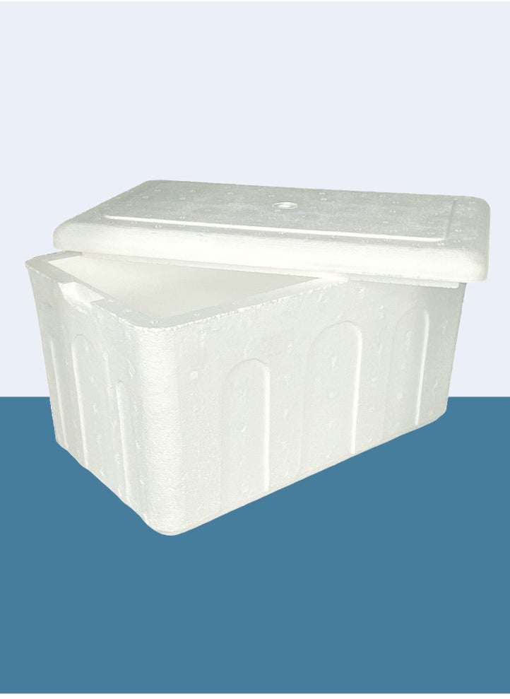 Ayda Ice Box Thermocol Chiller Tray with Lid 125 Liter 63X44X45.5cm 