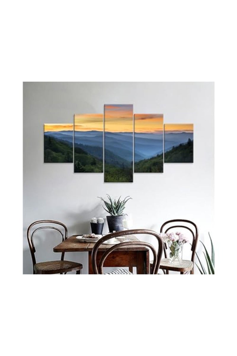Artbrush Tower Great Smoky Mountains National Park Canvas Wall Art - Image 3