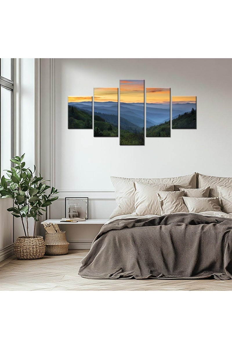 Artbrush Tower Great Smoky Mountains National Park Canvas Wall Art - Image 1