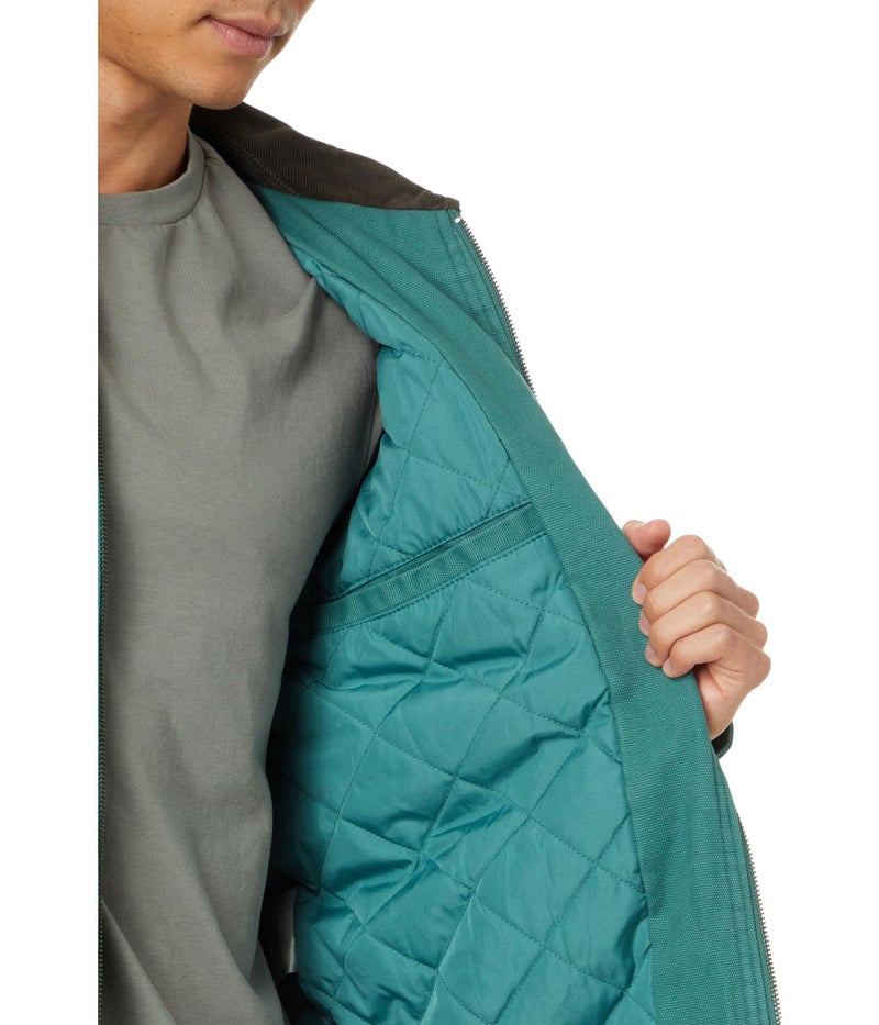 Levi's Men's Cotton Field Jacket With Corduroy Collar, Atlantis Quilt Lined, Small - Image 3