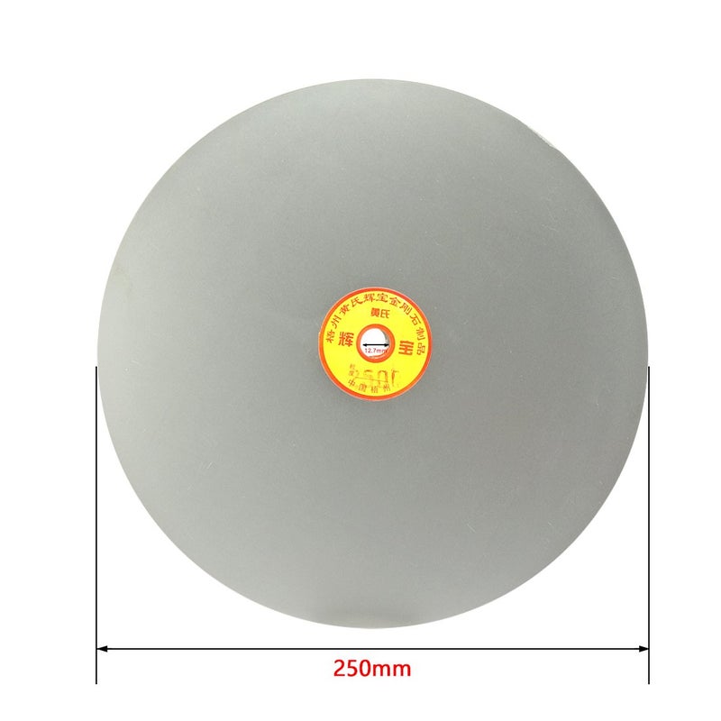 uxcell 250mm 10-inch Grit 2500 Diamond Coated Flat Lap Disk Wheel Grinding Sanding Disc - Image 2