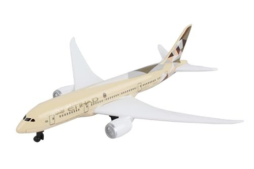 Daron Toy Airplane – Etihad – Die-Cast Metal Model Airplane Toy with Plastic Parts for Kids Ages 3+ - Image 4