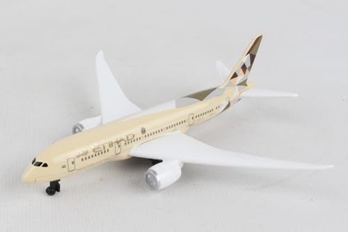 Daron Toy Airplane – Etihad – Die-Cast Metal Model Airplane Toy with Plastic Parts for Kids Ages 3+ - Image 5