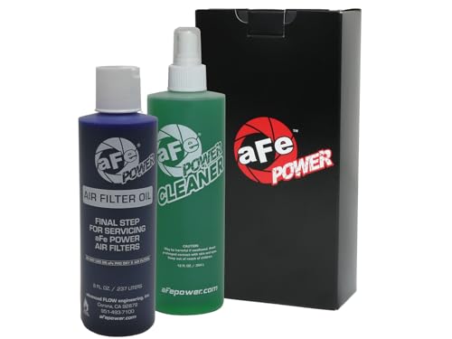 aFe Power مجموعة استعادة فلتر الهواء aFe Power: 12 أونصة منظف فلتر و 8 أونصة زجاجة ضغط زيت فلتر - أزرق، يستعيد فلاتر هواء محرك Pro 5R، #90-50501 - Image 3