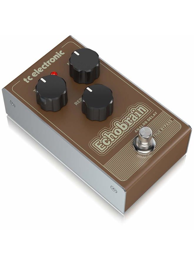 TC Electronic Echobrain Analog Delay Vintage Style Pedal with All-Analogue Bucket-Brigade Circuit - Image 2