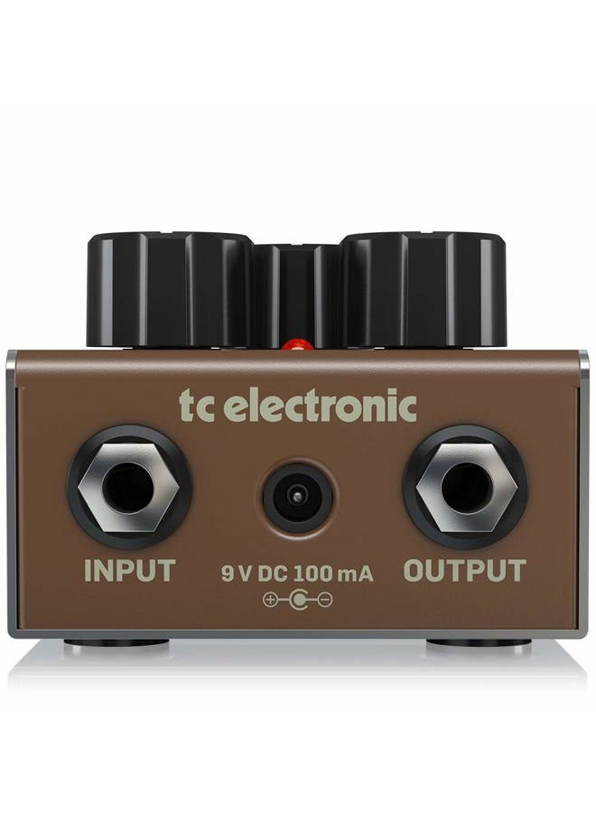 TC Electronic Echobrain Analog Delay Vintage Style Pedal with All-Analogue Bucket-Brigade Circuit - Image 4