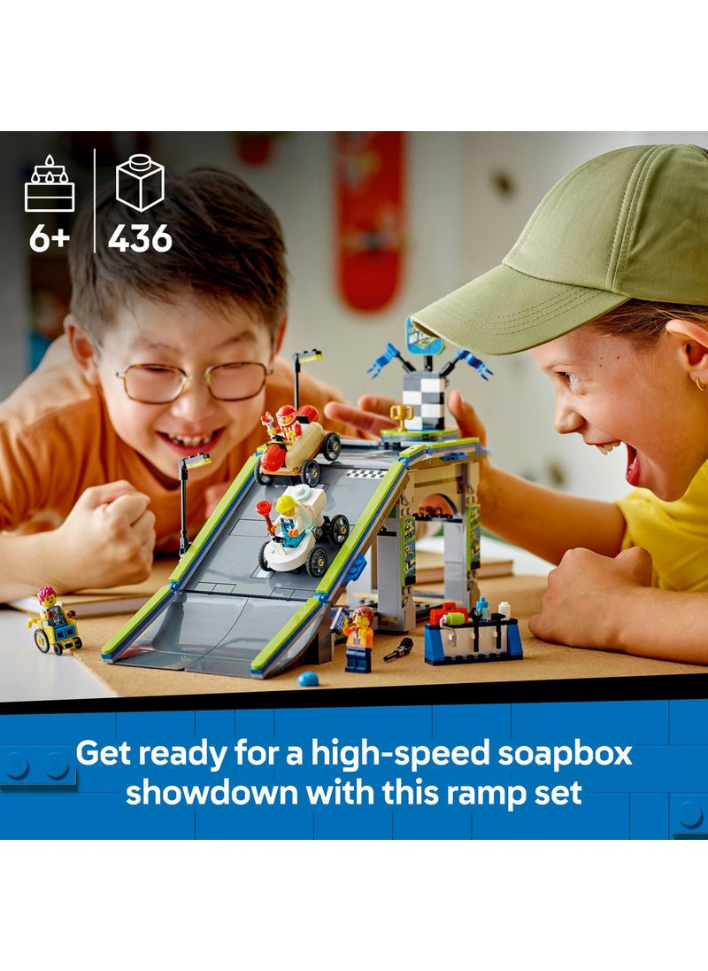 LEGO Lego City No Limits: Race Car Ramp Track 60460 (436) Pieces  - Image 3