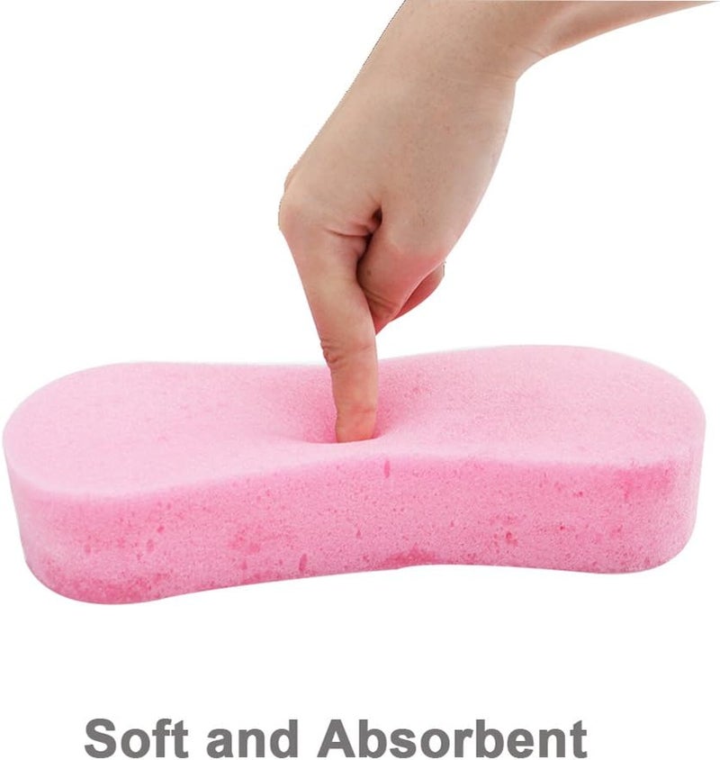 Lantee Large Sponges - Big 10 Pcs High Foam Cleaning Washing Sponge Pad for Car, Household Cleaning and Water Games, 8.5" L x 4.3" W x 2.56" Th - Image 3